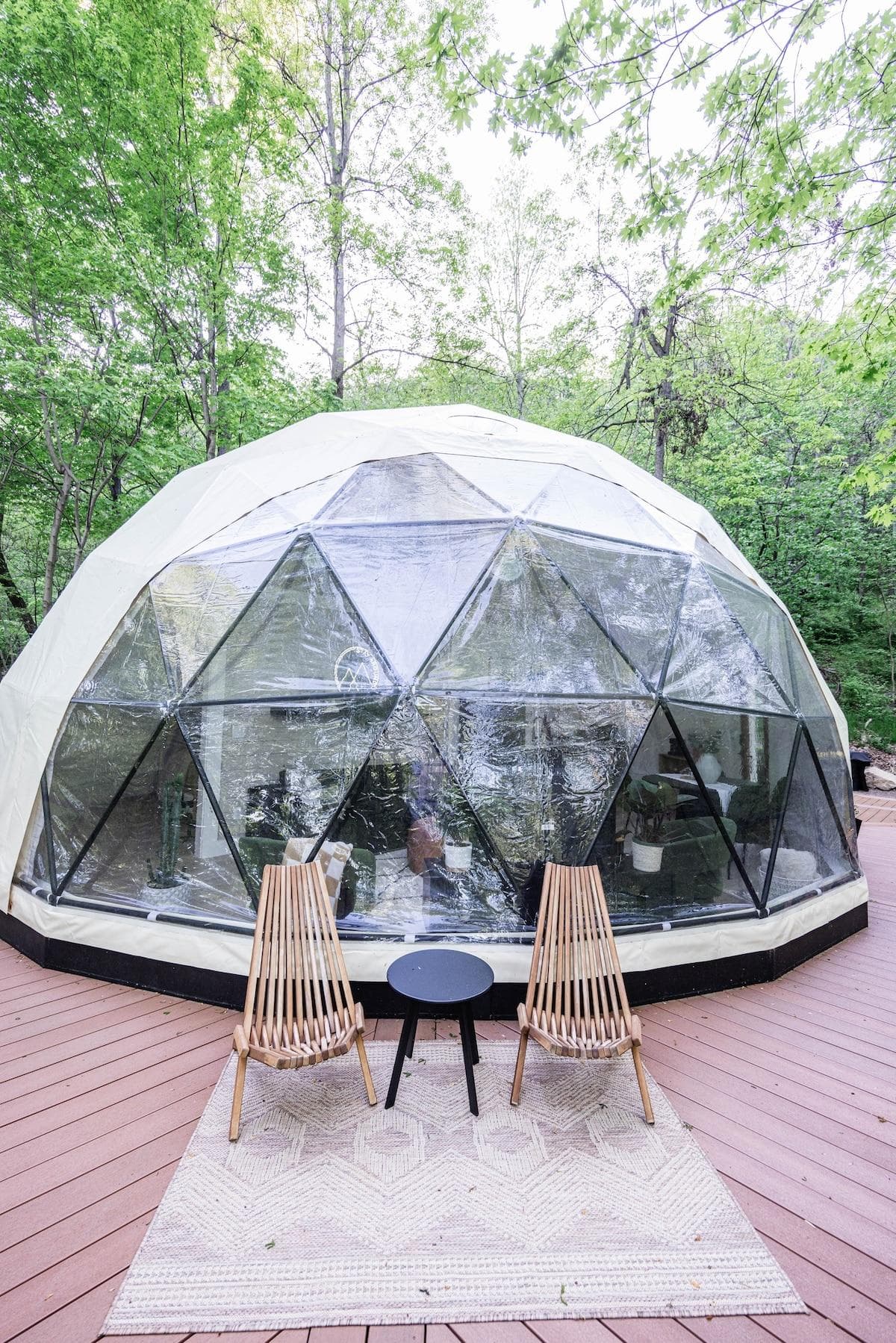 Immerse yourself in the magical and picturesque natural setting by staying in our unique dome oasis.